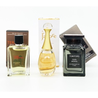 Dior Hermes Tomford Premium Set De Viaje Con Perfume Capacidad 5-10ml cada uno