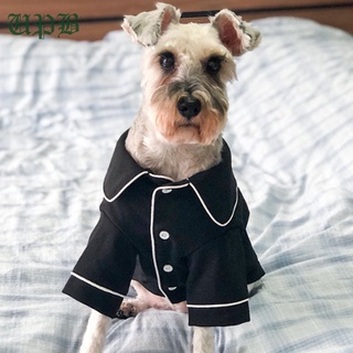 Chaleco delgado para cachorros, diseño de pijama, Color sólido, para perros pequeños (1)