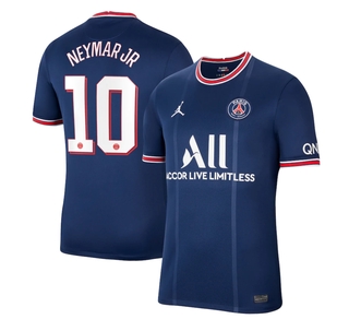 jersey/Camisa De Fútbol De La Mejor Calidad 2021-2022 PSG Paris Saint-Germain 10 Neymar JR Local/Camiseta Entrenamiento Para Hombres Y Adultos