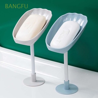BANGFU Creativo Jabonera En forma de hoja Accesorios de baño Soporte para jabón Plato de ducha Rejilla de drenaje Montaje en pared Sin taladro Autoadhesivo Ventosa Rejilla de