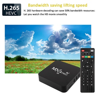 mocho1 mxqpro tv box 4k set top box media streamer dual band wifi 2.4g/5g wifi media player 1gb+8gb android 7.1 quad core set-top (6)