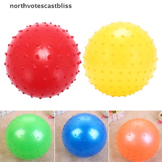 ncvs 22cm bola de masaje juego de playa inflable bola juguete niños niños juguete al azar