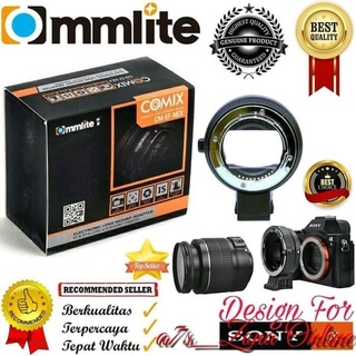 Commlite COMIX CM-EF-NEX - adaptador de lente para Canon Eos a Sony