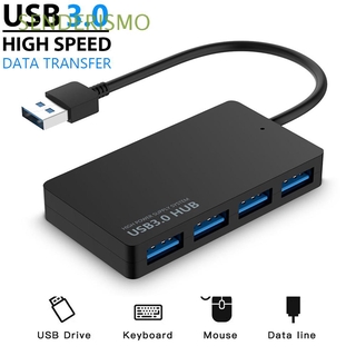 SENDERISMO Universal expansor 5Gbps adaptador USB 3.0 Hub transferencia de datos de alta velocidad profesional Plug and Play 4 puertos Splitter/Multicolor