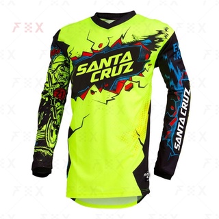 Santa Cruz Moto Bicicleta Jersey Mtb Nuevo 2021 Manga Larga Ciclismo Enduro Downhill T-shirt Bmx Motocross Mx Ropa De Montaña (9)