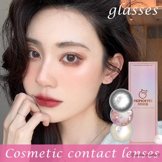2Pcs Female Colored Contact Lenses Cosmetic Contact Lenses Eye Color Contacts Naturally