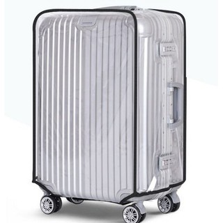 Transparente 24 pulgadas equipaje maleta bolsa de equipaje bolsa de equipaje cubierta de viaje transparente bolsa de viaje