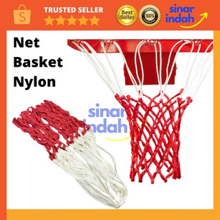 Red de baloncesto 12 bucles baloncesto red Material NYLON importación 370gr