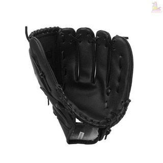 12.5in Outdoor Sports Baseball Glove Softball Practice Equipment Outfield Pitcher Gloves PU Softball Glove