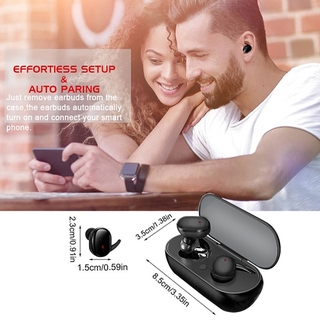 Y30 TWS auriculares Bluetooth deportes al aire libre binaural estéreo micrófono manos libres mini auriculares inalámbricos (7)