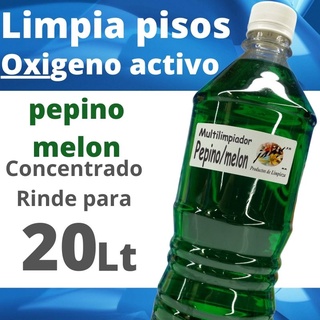 Limpia pisos liquido OXY Pepino/melon Concentra P/20 Lt PLim07