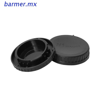 bar1 cubierta del cuerpo de la cámara trasera de la lente de la tapa de la capucha protector conjunto anti-polvo a prueba de calor accesorios para nikon v1 v2 j1 j2 n1 montaje dslr slr