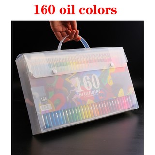 Brutfuner 120/160 colores profesional color aceitoso set de lápices de arte