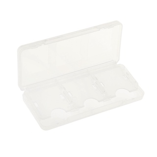 caja de cartucho 6 en 1 para nintendo 3ds, color blanco