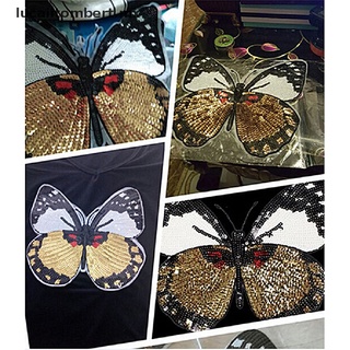 【lucaiitombert】 Iron On Patch Embroidered Applique Shirt Pants Sewing on Holes Clothes Butterfly [MX] (4)
