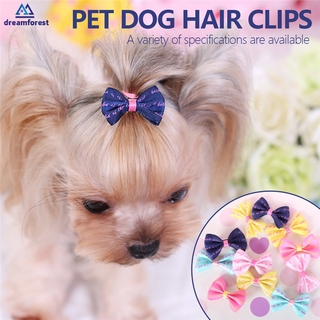 df colorido mascotas perros clips de pelo de dibujos animados flor horquillas gatos accesorios para el cabello