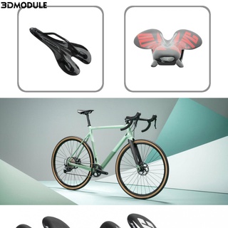 3dmodule piezas de bicicleta descompresión asiento de bicicleta mtb bicicleta de carretera acolchado extra suave para carreras