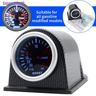 [cassiopeiaod] 52 mm 30 psi instrumento de coche presión turbina de vacío turbo boost puntero de presión