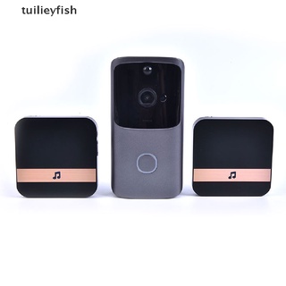tuilieyfish inalámbrico wifi video timbre smart puerta intercomunicador seguridad 720p cámara campana mx