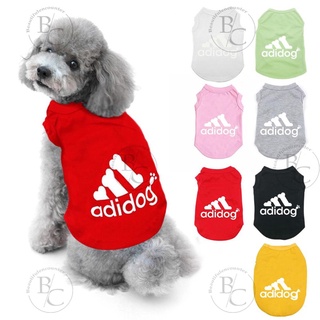 Adidog ropa para mascotas de dibujos animados cachorro sudadera con capucha ropa de moda para perros