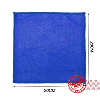 Toalla de microfibra paño de limpieza 20*20 cm toalla absorbente almohadilla secado lavado I9M9