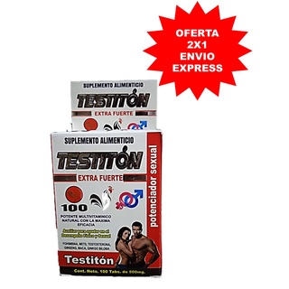 Testiton Energizante Vigorizante Masculino con 100 tab.