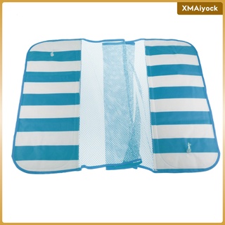 [xmaiyock] tumbona de agua inflable flotador de piscina, hamaca de agua flotante reclinable inflable flotante cama de verano para el aire libre