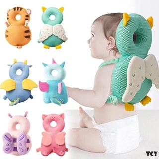 Toddler Baby Head Protection Pad Cushion Headrest Cartoon Soft Security Cushion Angel Butterfly Backpack Fall Protection