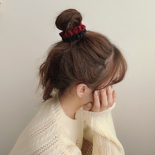 [venta al por mayor] mujeres coreanas ins estilo sólido pequeñas bandas florales para el cabello (3)