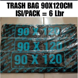@ 50pack 90x120 HD bolsas de basura negro bolsa de basura