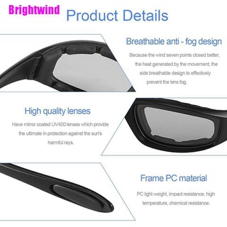 [Brightwind] Gafas de motocicleta antideslumbrantes polarizadas nocturnas lentes de conducción gafas de sol (6)