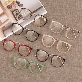 1pc clásico retro óptico gafas transparentes lente mujeres hombres gafas gafas de metal marcos gafas gafas transparentes gafas