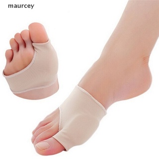maurcey 1 par de pie de juanete pad hallux valgus protector corrector alivio del dolor cuidado del pie mx