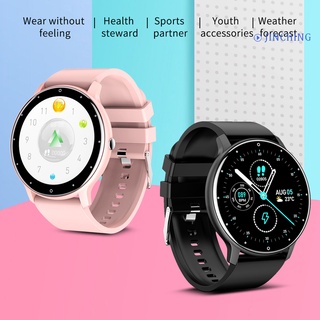 jinching ZL02 New Smart Watch Women Men Lady Sport Fitness Smartwatch Sleep Heart Rate Monitor Waterproof Watches For IOS Android