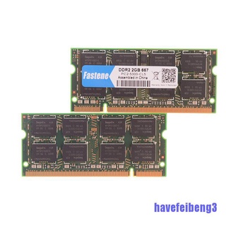 [hafvebh3] portátil portátil 2gb ddr2 pc2-6400 667mhz 800mhz memoria ram gfds