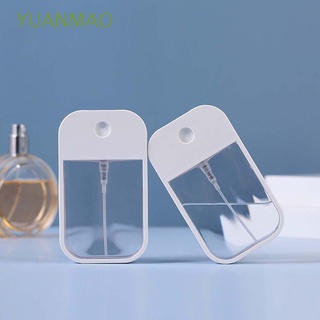 yuanmao 1pc botellas recargables desinfectante de viaje botella spray botella portátil fina niebla de alta presión 38ml vida diaria botella de perfume