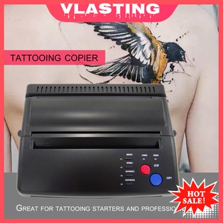 Copiadora de transferencia de tatuaje máquina de impresión de plantillas térmicas fabricante de la plantilla de la ue/Us Plug (1)