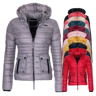 Abrigo cálido de invierno para mujer/chamarra gruesa cálida con capucha Parkas Overcoat