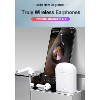 i7s tws auriculares inalámbricos bluetooth auriculares aire auriculares deportivos manos libres auriculares con caja de carga para xiaomi iphone android (9)