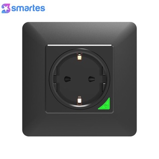 Smart Wall Socket , Tuya life APP Voice Remote Control EU 16A Wifi Power Plug Funciona Con Google Home Alexa IFTTT [SM]