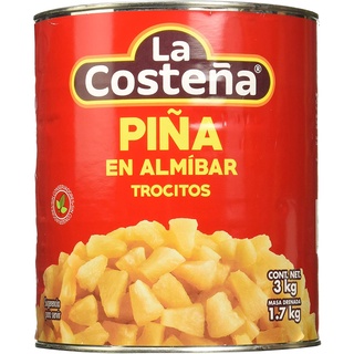 La Costeña, Piña Trozo En Almíbar, 2800 KG