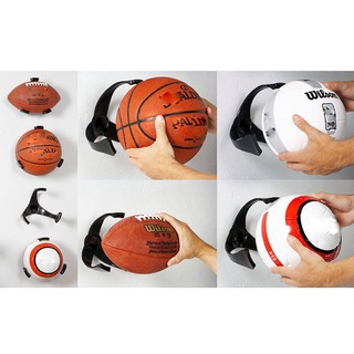 skrskrPlastic Ball Claw Wall Mount Basketball Holder Football Display Storage Rack