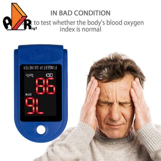 Detector/monitor De ritmo cardiaco/oxigenador De Dedo/Pulso (6)