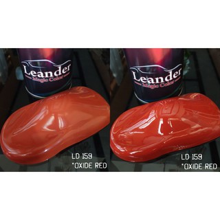 1 litro de pintura PU óxido rojo leander