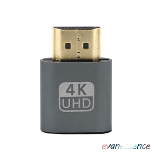 evanescence HDMI Display Emulator Dummy Plug Headless Ghost 1.4 DDC EDID for PC/Mac Devices evanescence