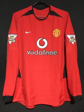 [2003/04]manchester united home jersey no.7 ronaldo
