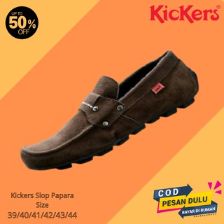 Papara Slip On hombres Kickers zapatos marrón Casual Slop zapatos de los hombres Casual mocasín Suede