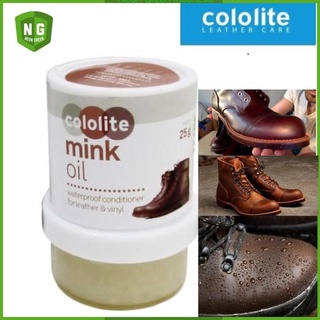 Cololite MINK aceite zapato acondicionador/zapatos de piel cuidado C002