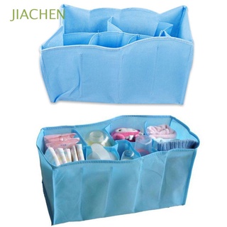 JIACHEN Travel Organizer Bag Baby Storage In Bag Portable Water Bottle Diaper Nappy Changing Divider Outdoor Inner Liner/Multicolor