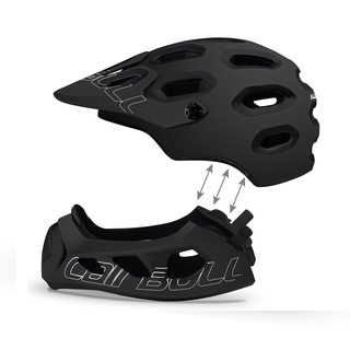 CAIRBULL ALLCROSS Mountain Bicycle Helmet Full Covered MTB Full Face Helmet Inte-Molded TRAIL BMX Cycling Helmet Mtb Helmet